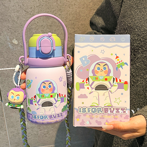 <span class=keywords><strong>Borraccia</strong></span> Termica Disney Toy Story 550ml in Acciaio Inossidabile <span class=keywords><strong>con</strong></span> Coperchio, Manico e <span class=keywords><strong>Cannuccia</strong></span>, Ideale per Regali e Tazza per <span class=keywords><strong>Bambini</strong></span> - Product Image 1