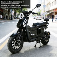 Nouvelle Moto/Scooter Électrique UB Exclusive Transfrontalière, Vélo Électrique de Loisirs pour Adultes à Très Longue Autonomie, Idéal pour le Transport de Passagers et les Déplacements Quotidien