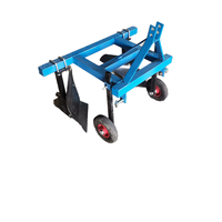 Implemento de tractor, arado Ridger pequeño, máquina de zanjas y estriado simple