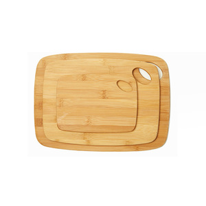 Planche à découper en bambou rectangulaire avec poignée, ensemble d'ustensiles de cuisine - Product Image 3