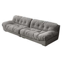 Nouveau canapé moderne de luxe, design simple, revêtement en tissu de lin, prix d'usine, canapé modulaire pour salon