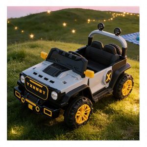 Kids Electric LED Beam Car Quad 390 <b>Motor</b> 12V7Ah Battery for App USB Music Flash Light <b>Control</b> 2-4 Years Plastic - Product Image 5