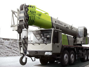 Grúa sobre Camión de Marca China para Trabajo Pesado QY80V de 80 Toneladas con Alta Capacidad de Carga y Excelente Eficiencia en Venta - Product Image 2