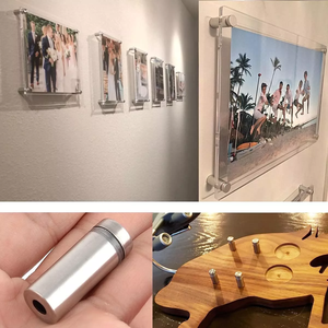 Chất lượng cao bằng thép không gỉ dấu hiệu quảng cáo standoff vít Nail phù hợp trang trí Glass gương quảng cáo Board chủ vít - Product Image 2