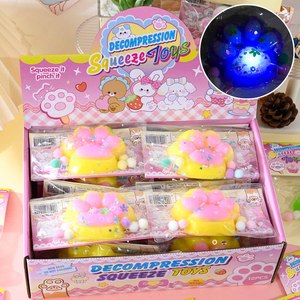 Jouet Squishy Patte de Chat Lumineuse Unisexe en Gros, Nouveau Jouet Anti-Stress Patte de Chaton pour Enfants et Adultes, Cadeau de Décompression à Presser - Product Image 4