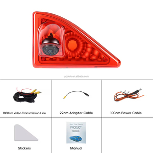 Podofo Car Rear View Backup Reversing Camera Night Vision Brake Light for Nissan NV400/Opel Movano/Renault Master 2010-2016 OEM - Product Image 6
