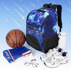 Basketball Backpack Large Sports Bag with Separate <b>Ball</b> Room & Shoes Compartment, Best for Volleyball, Soccer, Swim, Gym, Travel - Product Image 5