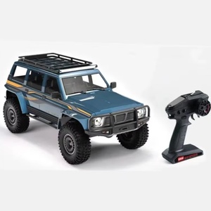 Coche de Control Remoto Nissan Patrol a Escala 1/10, Todoterreno 4x4, con Acabado Escovado, para Aficionados - Product Image 1