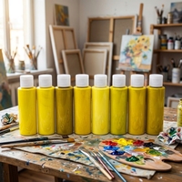 Peinture acrylique non toxique pour l'art de la coulée, peinture acrylique professionnelle fluide pour la peinture d'ours, pour la peinture DIY