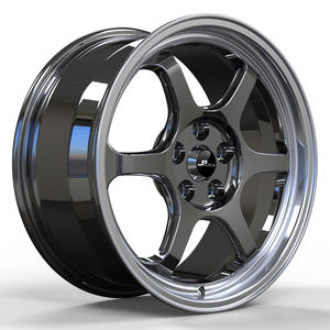Jantes de voiture forgées en alliage noir hyper brillant 18x8.5 pouces pour DENZA DM-i, jantes profondes personnalisées de rechange 5x114.3 # JM5357 - Product Image 1