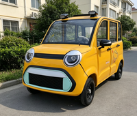BAIMA Voiture électrique urbaine courte portée, mini quadricycle, grande autonomie, grande capacité de chargement, 100 km d'autonomie, 4 places, homologué CEE