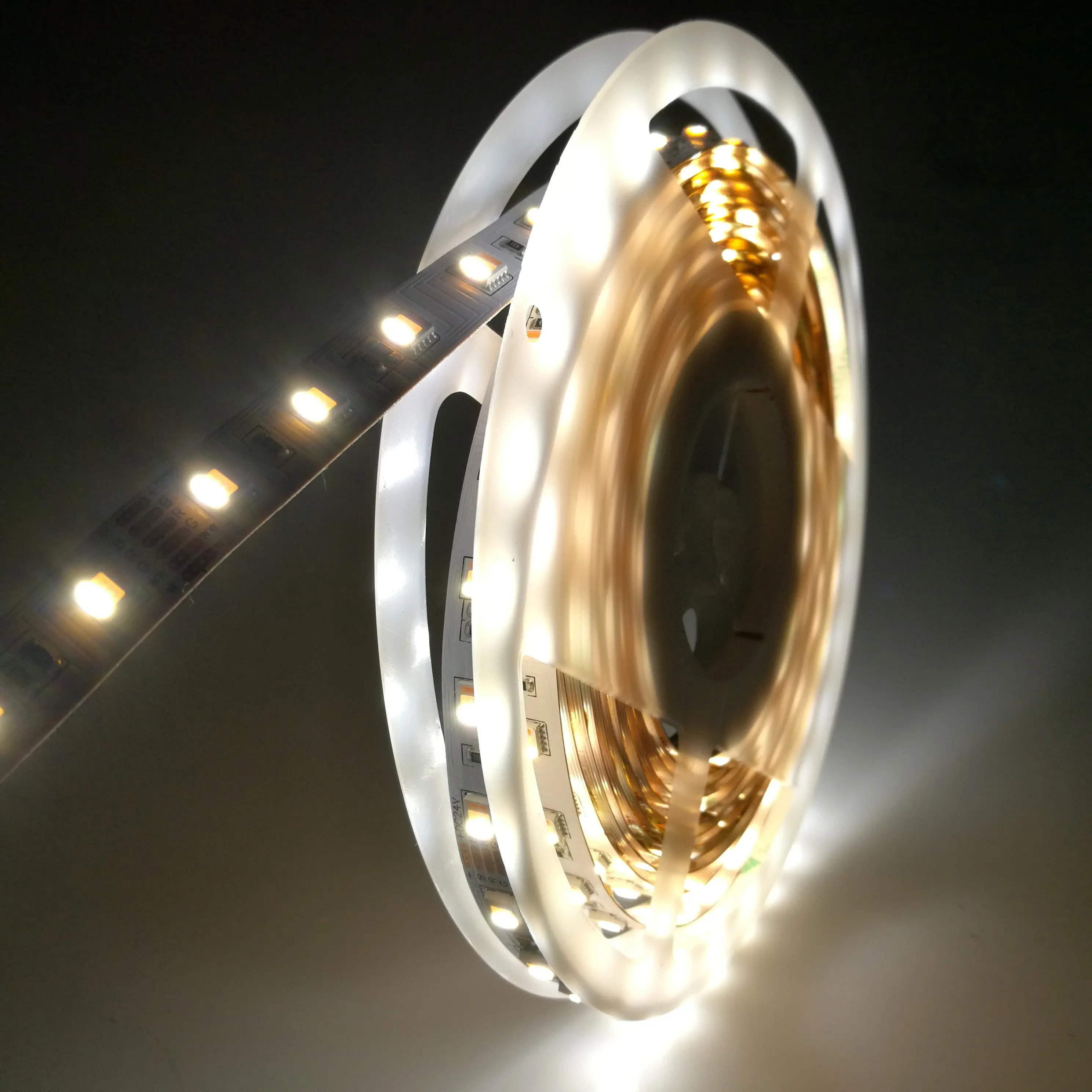 5m 10m Streifen LED-Licht Rgb 5050 Smd Flexible Dc12v 24V Wasserdichtes Band LED-Streifen Flex Licht