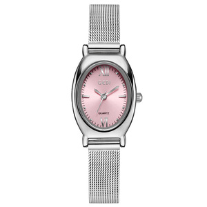 Montre ovale haut de gamme pour femme, petite et raffinée, montre-bracelet étanche à quartz pour femme - Product Image 6