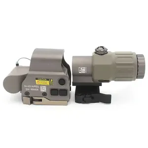กล้องเล็งโฮโลแกรมคุณภาพสูง <span class=keywords><strong>ร</strong></span>ุ่น 558 สีแดง พร้อมเลนส์ขยาย G33 3X ชุดคอมโบสี FDE พร้อมเครื่องหมายมาตรฐานทหา<span class=keywords><strong>ร</strong></span> <span class=keywords><strong>ร</strong></span>ุ่นเลเซอ<span class=keywords><strong>ร</strong></span>์ - Product Image 6