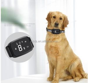 Precio de fábrica Tres tipos de patrones <span class=keywords><strong>Collar</strong></span> de entrenamiento para ladridos de perros <span class=keywords><strong>Collar</strong></span> de choque antiladridos recargable para perros - Product Image 3