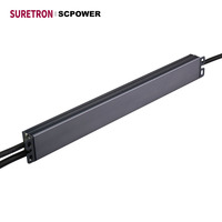Controlador LED DALI de 100W con Certificación DALI-2, Atenuación, 24V 4.17A, Voltaje Constante, Impermeable, con Botón