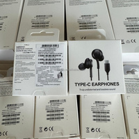 Écouteurs Stéréo EO-IC100 à Microphone Mains Libres Intra-Auriculaires Type C, Casque USB-C pour Samsung S26+ S25 S24 Note 20 - Vente Flash