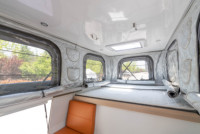 Camping en plein air, caravane de voyage tout-terrain, remorque de camping-car, camping-car pour pick-up, camping-car pliable en fibre de verre renforcée