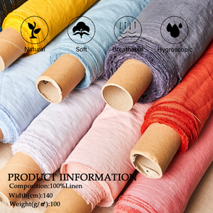 Tissu en lin pur imprimé Oeko-Tex, vente en gros, 100% lin, pour vêtements, Tela De Lino Puro, certifié GOTS - Product Image 2