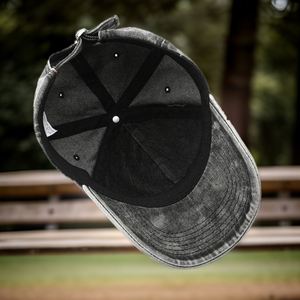 Gorra de Béisbol con Efecto Ácido, Personalizable, Lisa, Desgastada, Vintage, Estilo Dad Hat - Product Image 3
