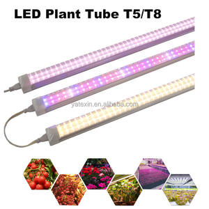 T5 T8 Full Spectrum Indoor Plant Growth Light Tube LED étanche pour les semis de fleurs Supplément pour plantes succulentes Indice IP65 18W - Product Image 2