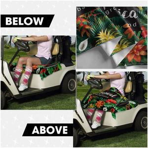 Toalla de asiento de carrito de Golf única, manta con estampado personalizado, fundas de asiento de coche de Golf, funda de asiento de Golf de microfibra, toalla - Product Image 5