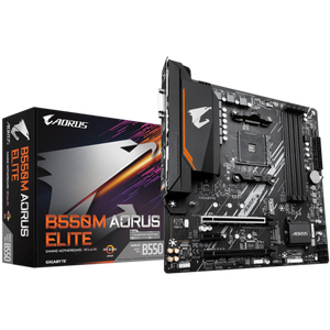 Placa Base para Computadora <span class=keywords><strong>Gigabyte</strong></span> B550M <span class=keywords><strong>AORUS</strong></span> <span class=keywords><strong>ELITE</strong></span> DDR4 128GB - Product Image 5