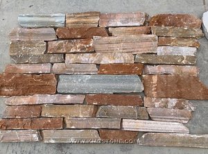 <span class=keywords><strong>Pavé</strong></span> fou d'ardoise grise de style moderne Dalle aléatoire antiacide naturel antique de surface pour le pas extérieur pour les villas - Product Image 6