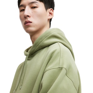 New Design Best Quality Fleece <b>Pullover</b> <b>Men</b> Hoodie <b>For</b> Online Sale Casual Solid Color Comfortable & Breathable Fabric <b>Men</b> Hoodie - Product Image 3