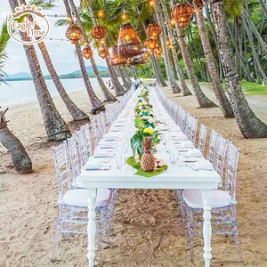 Cadeiras de Acrílico Chiavari Brancas Atacado de Alta Demanda para Casamentos, Eventos, Banquetes e Hotéis - Product Image 4