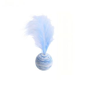 Jouets pour chats <span class=keywords><strong>en</strong></span> gros PKY, balle <span class=keywords><strong>en</strong></span> <span class=keywords><strong>mousse</strong></span> EVA pour chaton, jouet à mâcher pour chat, balle arc-<span class=keywords><strong>en</strong></span>-ciel avec queue <span class=keywords><strong>en</strong></span> peluche, jouet interactif pour chat - Product Image 5