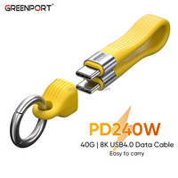 Cable de Carga y Datos A33 Tipo-C a Tipo-C PD240w 8K