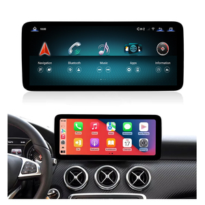 Qualcomm 12.8 İnç Android 15 Araç Navigasyon Oto Carplay Ekranı Mercedes Benz A C Sınıfı GIA GLC W176 W117 W205 Video Oynatıcı - Product Image 1