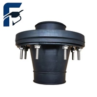 Fuelink Tuyau monocouche noir de 2 pouces haute performance et durable avec raccords d'entrée et joints pour distributeur de carburant, station-service et distribution de carburant 1