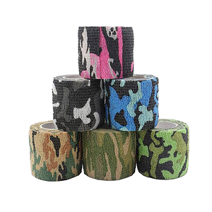 Benda Sportiva Elastica in Tessuto Non Tessuto Senza Lattice con Stampa Fantasia in Nylon Unisex <span class=keywords><strong>per</strong></span> <span class=keywords><strong>Protezione</strong></span> Sportiva - Product Image 1