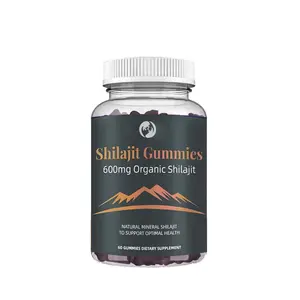 Pure Himalayan Natural Shilajit Extract pílulas shilajit resina gummy shilajit gummies