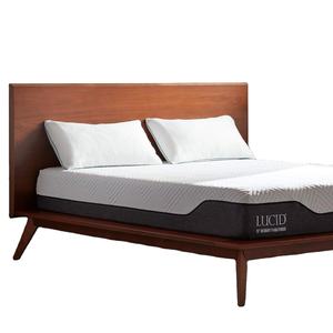 Oreillers orthopédiques pour le cou en bambou rafraîchissant, réglables, de qualité supérieure, blancs, en mousse à mémoire de forme déchiquetée - Product Image 2