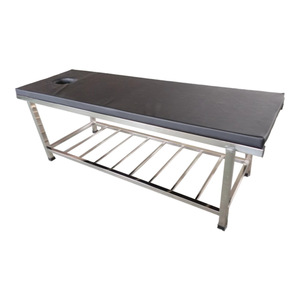 Table de massage L1900xL600xH650mm en PU avec appui-tête fixe, mobilier de salon, design durable, style minimaliste - Product Image 2