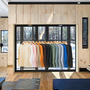 RUICHI Magliette Basiche a Maniche Lunghe in Jersey 100% Cotone, Stile Casual, <span class=keywords><strong>250</strong></span> <span class=keywords><strong>Grammi</strong></span>, Tinta Unita, Pronte per la Spedizione, Personalizzabili - Product Image 3