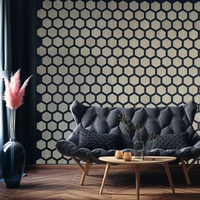 Panneau acoustique moderne pour décoration de bureau et de chambre à coucher Finition en placage Bois Groover Mélamine Polyester Fibre Panneau mural insonorisé pour