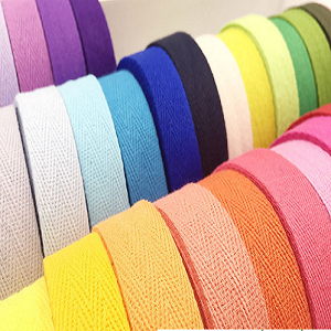 High quality cotton <strong>webbing</strong> tenacity herringbone <strong>wholesale</strong> woven bag <strong>webbing</strong> <strong>strap</strong> WEIJIE bags garment home textile shoes hat - Product Image 4