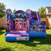 Nouvelle Tendance K-POP Chasseurs de Démons Château Gonflable Commercial pour Enfants, Location pour Fêtes en Extérieur, Maison Gonflable
