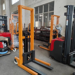 WELIFTRICH 1000kg 2000kg 1,6 M 2,0 m 2,5 m Doble mástil dúplex Elevador de mano Apilador manual de un solo mástil - Product Image 3