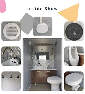 Remolque de baño portátil, remolque de baño móvil de lujo, inodoro móvil, remolque de inodoro portátil para exteriores - Product Image 4