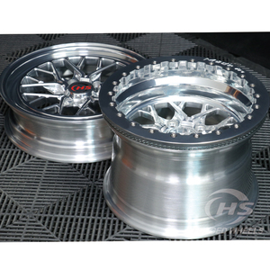 Cerchi Forgiati Beadlock 15x10J 17x4.5J 17x5J 18x5J 17x10J 17x11J 5*112 5*114.3 5*120 per Drag Racing Nissan <span class=keywords><strong>GTR</strong></span> M340i BMW Ford - Product Image 1