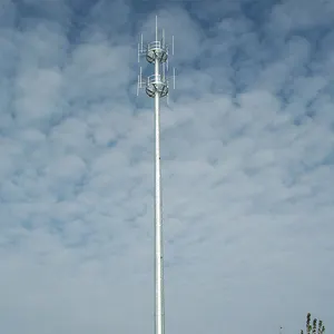 XINTONG-Torre de transmisión de energía eléctrica, torre eléctrica poligonal, barata