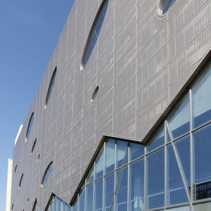 Aluminio perforado de <span class=keywords><strong>fachadas</strong></span> Panel edificio comercial materiales centro comercial de Metal de pared revestimiento de fachada - Product Image 1