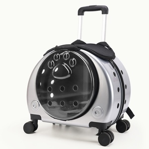 उच्च गुणवत्ता वाले यात्रा उत्पादों पारदर्शी पालतू कुत्ते बिल्ली बैकपैक वाहक बैग वाहक बैग वाहक बैग - Product Image 5