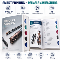 Impression de catalogues de produits personnalisés avec index à languettes, livres cartonnés pleine couleur de qualité supérieure pour manuels techniques