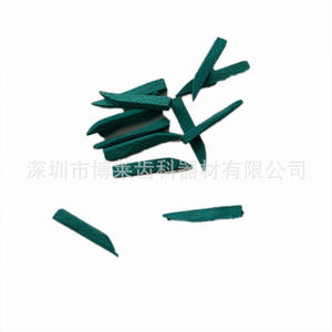 Paquete de 100 Cuñas Dentales de Plástico para Espacios Interdentales y Cuñas de Madera con Mango de Bambú para la Higiene Bucal - Product Image 2